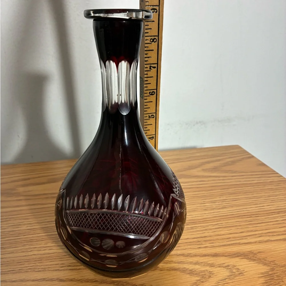 Vintage decanter without